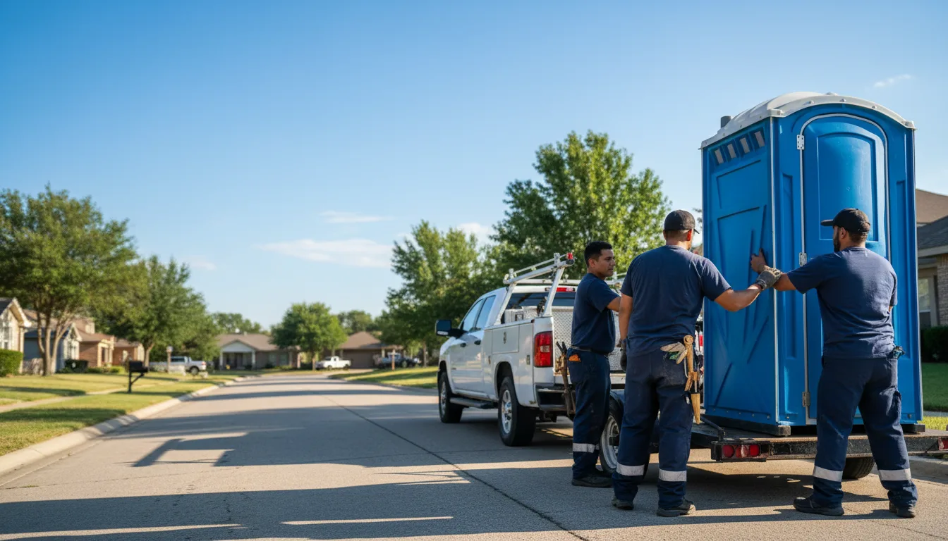 Portable Toilet Rental in Saint Francisville, LA near me